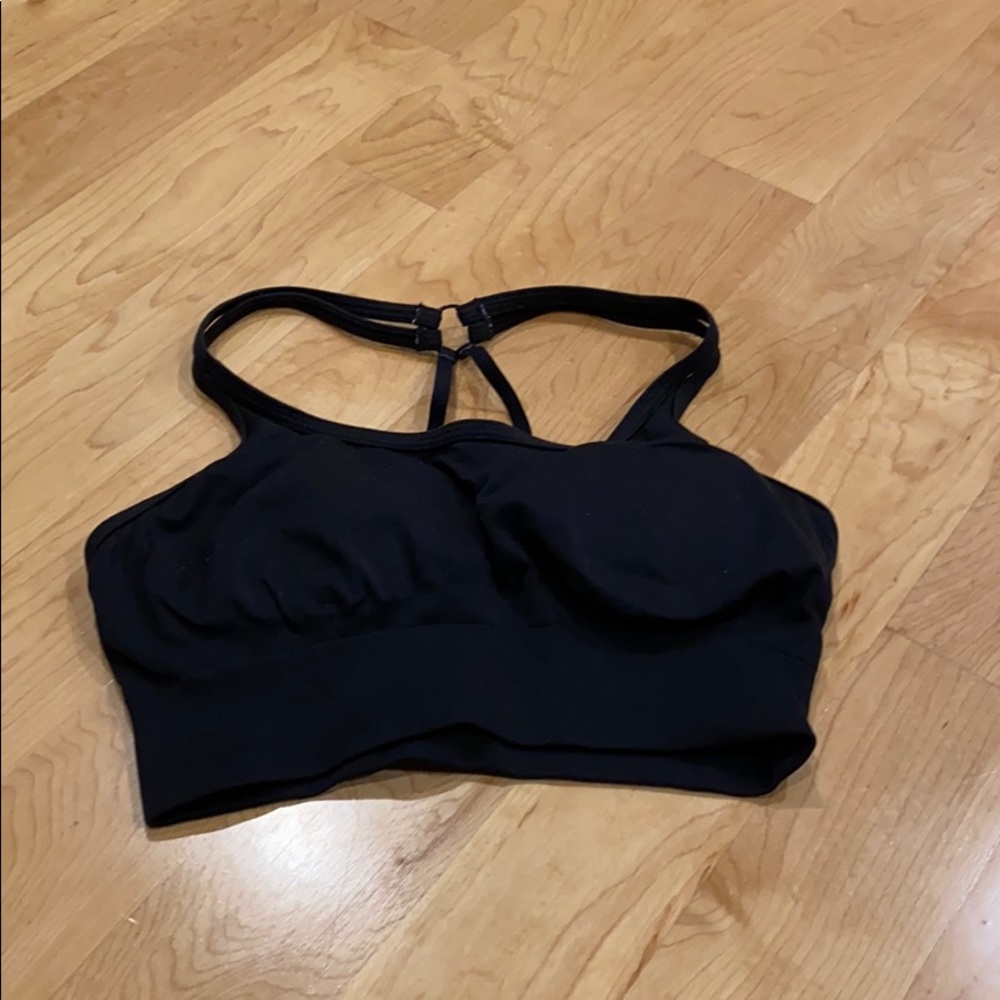 Black Sports Bra